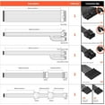 thumbnail image 5 of ARESGAME 650W Non-Modular ATX Gaming Power Supply 80lus Bronze Certified PSU (AGV650), 5 of 6