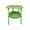 Green, variant on WEGFTDUOP 2-Tier Plastic Sofa Side Table 19.3"x15" Snack Coffee Table Curved Top, Small Space Storage Shelf for Living Room, Bedroom