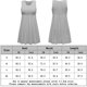 thumbnail image 4 of Vestido acampanado para mujer Vestido de verano con cuello redondo que combina con todo para bodas de cóctel FLhrweasw Para estrenar, 4 of 8