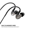 thumbnail image 3 of ADV. Modelo 2 Live Edition / 3.5 mm Jack Teléfonos / computadoras portátiles a prueba de sudor, correr, gimnasio de entrenamiento Auriculares intrauditivos con cable sin micrófono, negro, 3 of 3