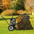 thumbnail image 7 of Trilenars 42 Inch Tow Behind Lawn Sweeper,Large Capacity Heavy Duty Leaf & Grass Collector with Adjustable Sweeping Height,Dumping Rope Design for Picking Up Debris and Grass,Black, 7 of 7