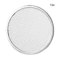 thumbnail image 3 of Shaped Non-stick Pizza Screen Pan Barbecue Pancake Baking Accessory Barbecue Cookies Tray Net Seamless Dessert Cake Bakeware Accessory for Bakery 13 inch, 3 of 7