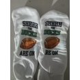 thumbnail image 5 of Kansas City, Football Fan Socks – “SHHHH, The Game Is On” (Team Color Options), 5 of 7