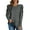 Gray, variant on TIHLMK Womens Pullover Sweatshirts Women's Fashion Casual Long Sleeve Solid Color Puff Sleeves Sweatshirt Tops Blouse Gifts for Women