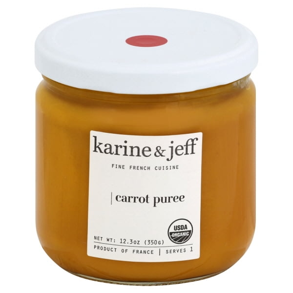 organic carrot puree