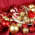 thumbnail image 5 of Christmas Ornament 102pcs/box Decorations Ornaments Set for Christmas Holiday Festival Home, 5 of 8