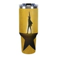 thumbnail image 4 of Hamilton The Musical 40 Oz Tumbler With Handle And Straw, Stainless Steel Vacuum Travel Mug, Double Wall Vacuum Insulated Tumbler With Lid, Water Bottle for Gifts Party Office Coffee, 4 of 8