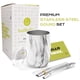 thumbnail image 2 of Kit de Mate con Bombilla BALIBETOV 240mL 5 piezas Mármol, 2 of 7
