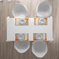 thumbnail image 3 of Ambesonne Rooster Place Mats Set of 4, Farm Animal Sunrise, Standard Size, Multicolor, 3 of 3