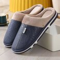 thumbnail image 6 of Aueoeo Slippers for Kids, Women's Fuzzy Memory Foam Slip on House Slippers Cozy Soft Indoor Outdoor Ladies Leather Home Shoes, 6 of 6