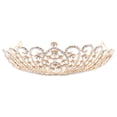 thumbnail image 2 of Bridal Crown Baroque Rhinestone Crown Party Crown Women Crown Headpiece for Wedding, 2 of 9