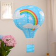 thumbnail image 1 of Linterna de papel con globo aerostático, decoración para bodas, accesorios para disparar linternas de papel, linterna de papel plegable para fiesta de cumpleaños, 1 of 6