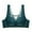Green, variant on XFLWAM Bras for Women Lace Breathable Underwear Full Coverage Push Up Seamless Bras Adjustable Strap Wireless Bralette