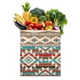 thumbnail image 1 of Sac Fourre-Tout en Toile Rayé Hippie – Sac de Courses Rétro Esthétique Réutilisable, 1 of 6