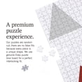 thumbnail image 4 of Lantern Press 1000 Piece Jigsaw Puzzle, Rocky Mountain National Park, Colorado, Bear and Triangles, Red Vertical, 4 of 5