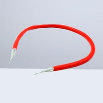 NICEXMAS 1Pcs Universal Automotive Ground Strap Resin Red Jumper Cables For Battery Maintenance