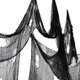 thumbnail image 2 of Paño de terror Fantasma negro Decoración de gasa gigante Casa encantada Patio Jardín Pared interior Fuera de la ventana Suministros para fiestas Fason ZJWJ893, 2 of 7
