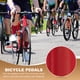 thumbnail image 4 of Uxcell 4 Paquete de Patines de Bicicleta de Aleación de Aluminio Antideslizantes para Ejes de 3/8 pulgadas Rojo Negro, 4 of 7