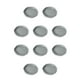 thumbnail image 2 of Bewildely Bandeja de flores, platillo para plantas, dureza decorativa, a prueba de golpes, decoraciones para exteriores, jardinera Base, soporte Gris 10Conjunto, 2 of 6