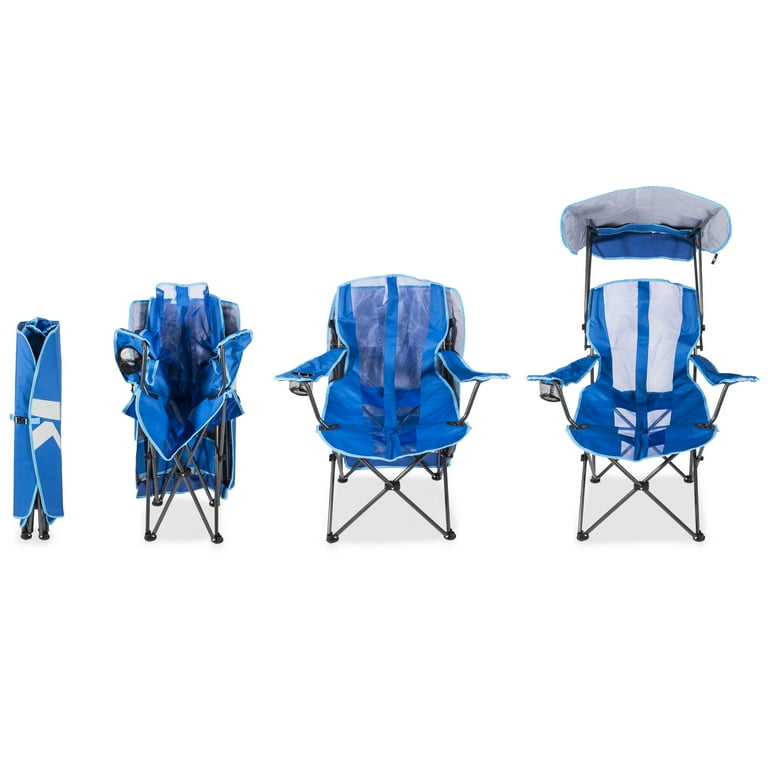 Kelsyus Original Portable Canopy Chair for Camping, Tailgates
