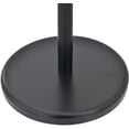 thumbnail image 6 of MyGift 40-inch Modern Freestanding Matte Black Bathroom Towel Rack with 3 Swivel Arms, 6 of 6