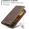 thumbnail image 4 of CaseMe for iPhone 15 Plus, Wallet Case Soft PU Leather Flip Case Magnetic Stand Flip Protective Cover Leather Case with ID & Credit Card Slots Holder Case-Coffee, 4 of 8
