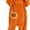 Orange, variant on Pumpkin Onesie Adult Halloween Costume Oversized Fleece Hooded Pajamas Cozy One Piece Jumpsuit for Parties Lounging