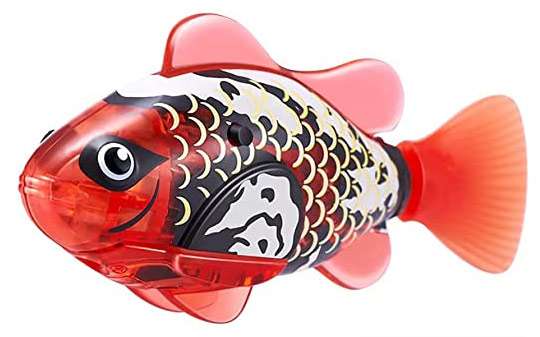 Robo Alive Robo Fish Blue & Red Set of 2 Robotic Pet Figures