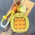 thumbnail image 1 of Cartoon Genuine Sanrio HelloKitty Kulomi Projection Camera Pendant Plush Big Ear Dog Keychain Female, 1 of 7