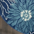thumbnail image 5 of Nourison Passion Floral Navy/Ivory Area Rug, 5 of 9