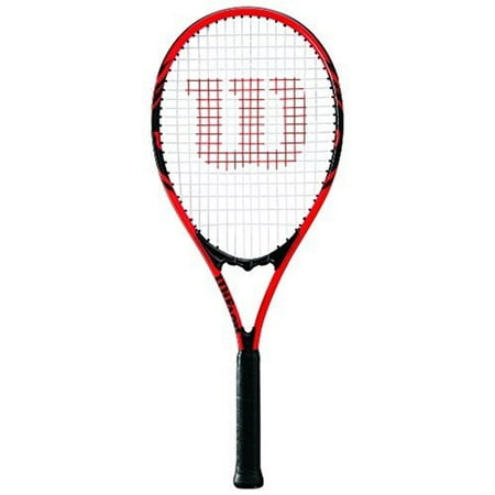 Wilson Federer Adult Tennis Racket Red & Black (Best Tennis Racket 2019)