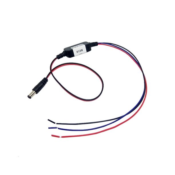 Scienceny Relé de temporizador de retardo de cámara de visión trasera de coche, cable de filtro automático, imagen de marcha atrás, adaptador de Vídeo del coche Scienceny VI019446-00
