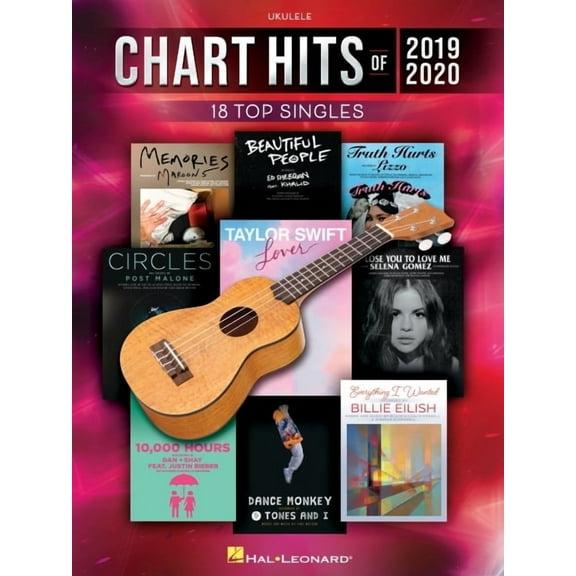 Chart Hits of 2019-2020 for Ukulele, (Paperback)