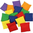 JOYIN 16 Cornhole Bean Bags for Tossing (4.7” x 4.7”), Durable Nylon