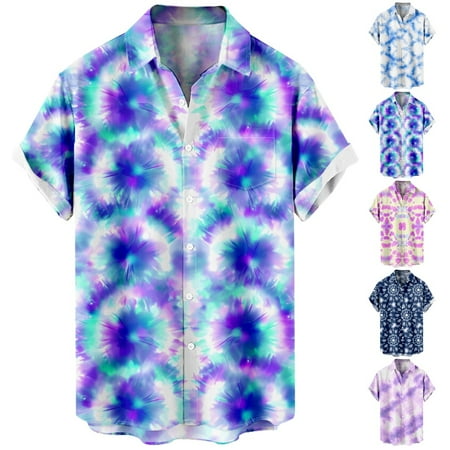 

Men s Women s Beach Hawaii Shirts Print Funky Blouses Plus Size Men