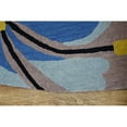 thumbnail image 5 of Rugsotic Carpets Hand Tufted Wool Eco-Friendly Area Rugs - 6'x6', Round, Camel, Modern Contemporary Design, High Pile Handmade Anti Skid Rugs for Living Room, Bed Room (K00219), 5 of 6