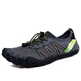 thumbnail image 3 of Men's Quick‑Lace Minimalist Water Sports Shoes, Perforated Mesh Upper Footwear with Flexible Multi‑Lug Thin Outsole for Beach Swimming and Trail Outdoor Activities, 3 of 6