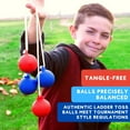 thumbnail image 2 of Four Brothers Replacement Bolas for Ladder Toss, Tournament Size, Golf Ball (Hard) Material, 6 Count, 2 of 6