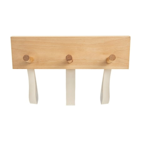 

1 Set Wooden Clothing Hanger Hook Door Back Hook Rack Wall-mounted Hook