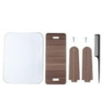 thumbnail image 2 of Yinanstore Decorative Table Mirror Rectangular Makeup Mirror for Bedroom Table or Bathroom Countertop (360 Rotated) - as described, Large, 2 of 5