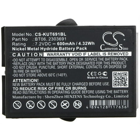 UPC: 4894128117643 | Replacement Battery For IKUSI 7.2v 600mAh / 4.32Wh Crane Remote Control Battery