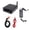 Black EU Plug, variant on Yajisi Premium Stereo Amplifier Bluetooth 5.4 HiFi Amp 2 Channel 50Wx2 USB AUX Input Audio Power Amplifier System with US Plug for Home Speakers MP3 WAV WMA APE FLAC