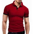 thumbnail image 4 of Playeras Hombre Y Tipo Polo Botones Slim Manga Moda Casual, 4 of 7