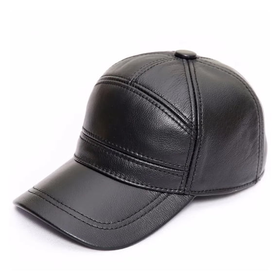 Baseball Leather 100% Genuine Cap Man Leather Cap In The Fall And Winter Outdoor Leisure Leather Sunshade Hat A Single Phone ,Unique Design