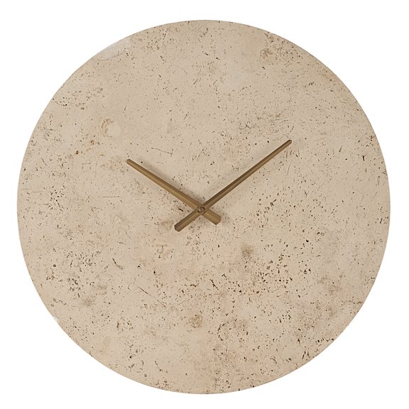 Renwil Fusion Wall Clock, Natural