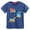 Z9 Blue, variant on RTKFRFLM Boys' Animal Print Short Sleeve T-Shirt Style Knitted Cotton Crewneck Top for Kids Fashionable Summer Graphic Tee Soft Breathable for Active Play & School Size 4-14