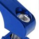 thumbnail image 4 of Collier de serrage pour tige de selle de vélo, 31,8 mm, alliage d'aluminium, découpe CNC, design creux ergonomique, bleu, 4 of 4