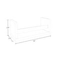 thumbnail image 4 of Book Nook Kids Multi-Cubby Storage Bench with 2 Bonus 10" Bookshelves, 4 of 9