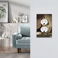 thumbnail image 5 of Vintage Poker Cards Burning Duplex Wall Plate 1 Gang Decorative Electrical Outlet Light Switch Cover Switchplate, 5 of 5