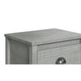thumbnail image 5 of Camaflexi Hampton 20"W Solid Wood Nightstand in Dritfwood Finish, 5 of 5